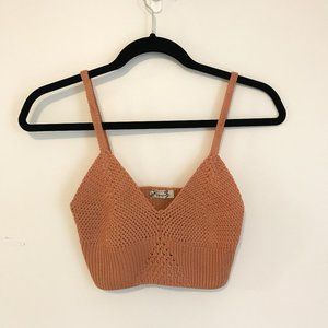 Free People Crochet Bralette